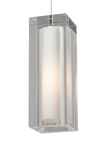 Foto para 6.5w Jayden 27k Satin Nickel E26 Medium Base BT15 80cri TD-Jayden Grande Pendant CL SN -LED827