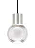 Picture of 15w 290lm Mina 30k Laser Etched Satin Nickel 90cri TD-Mina Pendant 1CLBKsn-LED930