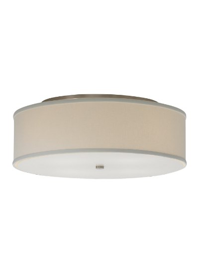 Picture of 300w Mulberry Satin Nickel TD-Mulb Ceil lg white, sn