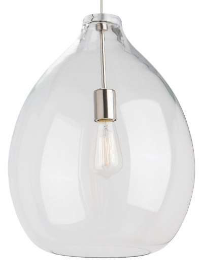 Picture of 3.5w Quinton 22k Black E26 Medium Base 90cri TD-Quinton Pendant CL BK -LED922