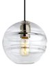 Foto para 4w Sedona 22k Transparent Glass Satin Nickel 90cri TD-Sedona Grande Pendant SM SN-LED922