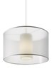 Picture of 9.5w Dillon 27k Satin Nickel E26 Medium Base A19 90cri TT-Dillon Pendant WH SN -LED927