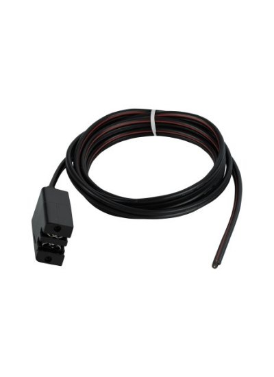 Picture of Unilume Black Unilume Light Bar Power Feed Cable 12FT, bk