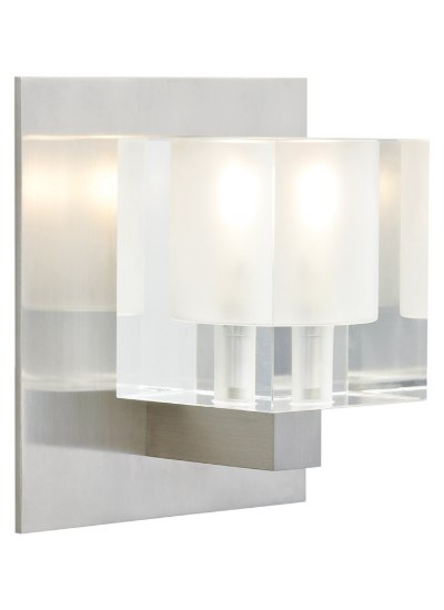 Picture of 35w Cube Chrome WS-Cube Wall frost, ch