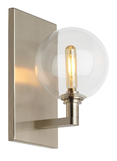 Picture of 2w Gambit 22k Satin Nickel E12 T6 90cri Gambit Single Wall S CL SN-LED922