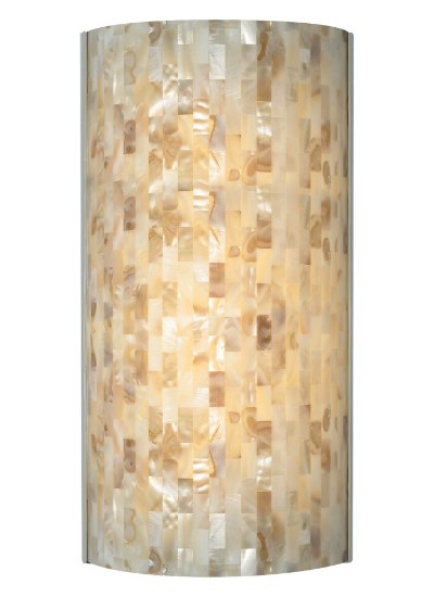 Foto para 20w Playa Satin Nickel WS-Playa Fl Wall WH,sn-LED277