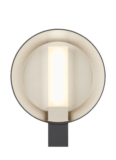 Picture of 6w Refuge 27k Metal & Acrylic Shade Bronze/Gold Haze 90cri Refuge Round Wall SM ZG -LED927