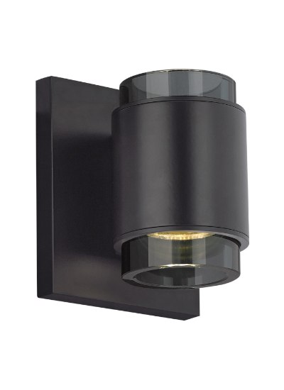 Picture of 9w Voto 30k Black 80cri Voto Wall Round SM, bk, -LED830