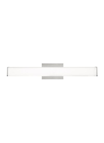 Foto para 25w Lynn 27k Glass Shade Satin Nickel 90cri Lynn 25 Bath 25INin WG SN -LED927-277