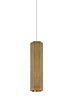 Foto para 50w Blok Aged Brass/Aged Brass Bi-Pin FJ-Blok Pendant S AB/AB