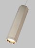 Foto para 50w Blok Aged Brass/Aged Brass Bi-Pin FJ-Blok Pendant S AB/AB