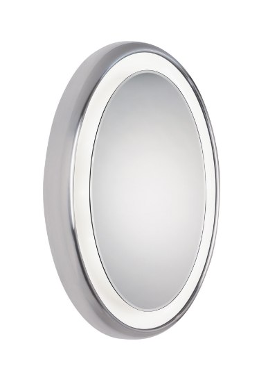 Picture of 40w 862lm Tigris 30k Satin Nickel 90cri Tigris Mirror Oval SRF 26INsn-LED930-277