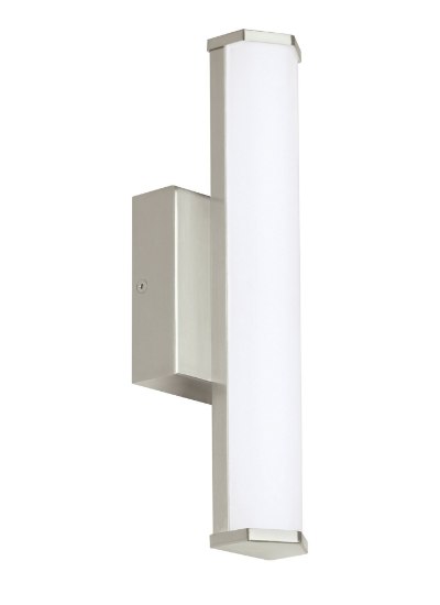 Picture of 10w Voss 27k Glass & Metal Shade Satin Nickel 90cri Voss 13 Bath 13INin SN -LED927-277