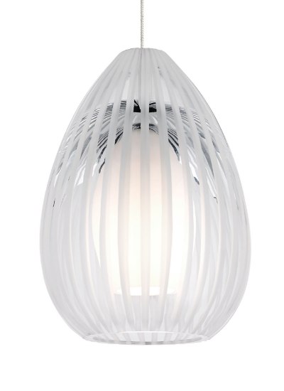 Picture of 35w Ava Chrome FJ-Ava Pendant Clear, ch