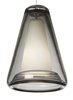 Picture of 35w Billow Satin Nickel FJ-Billow Pendant Smoke, sn