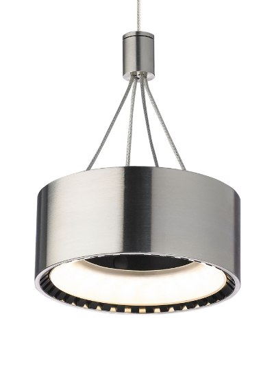 Foto para 8w Corum 30k Satin Nickel 80cri FJ-Corum Pendant sn, -LED830