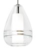 Picture of 35w 5000lm Mini Satin Nickel FJ-Mini Ella Pendant CLsn