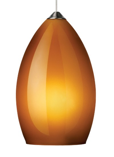 Picture of 8w Firefrost 30k Satin Nickel 80cri FJ-Firefrost Pnd amber,sn LED