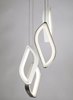 Picture of 6w Folium Satin Nickel FJ-Folium Pendant SN, sn, -LED