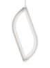 Picture of 6w Folium Satin Nickel FJ-Folium Pendant WH, sn, -LED