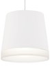 Picture of 50w Henrik Satin Nickel FJ-Henrik Pendant White, sn