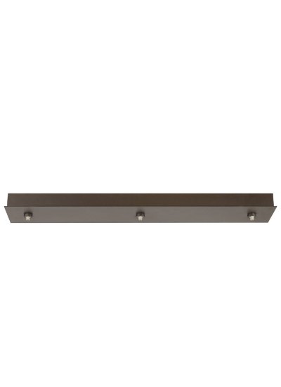 Picture of FreeJack Satin Nickel FJ-Linear canopy 3 port,sn