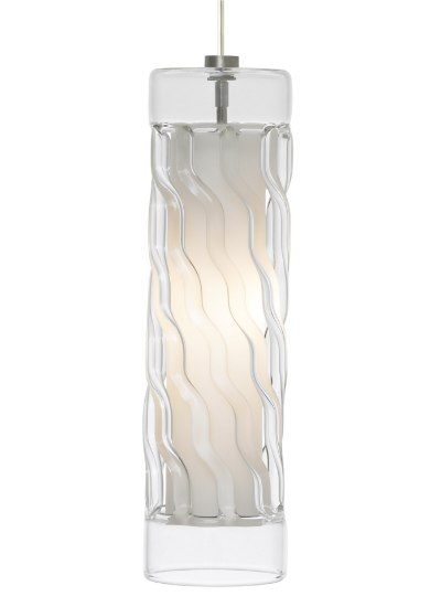 Foto para 50w Liza Chrome FJ-Liza Pendant Clear, ch