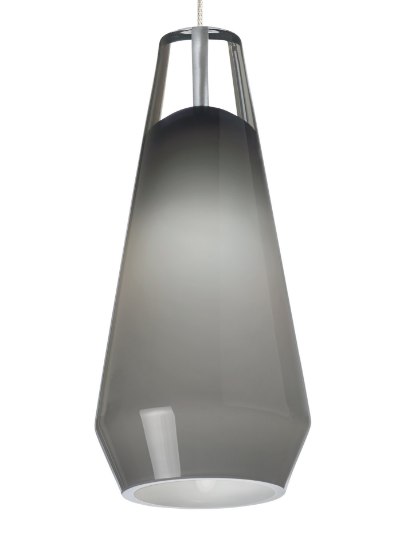 Foto para Lustra 30k Chrome 80cri FJ-Lustra Pendant Smoke, ch, -LED