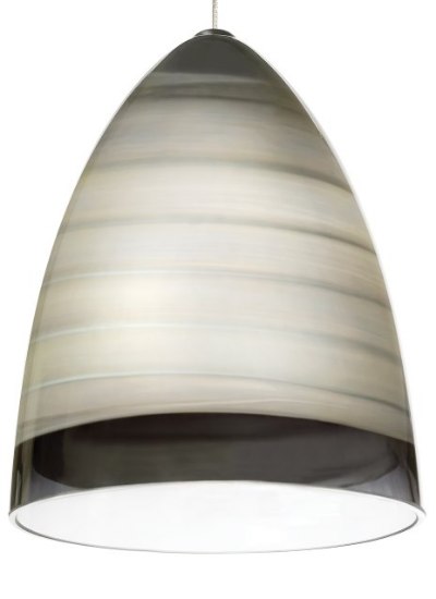 Picture of 50w Nebbia Satin Nickel FJ-Nebbia Pendant Smoke, sn