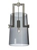 Picture of 8w Revere 30k Satin Nickel/Satin Nickel 80cri FJ-Revere Pendant T Smoke, ss, -LED