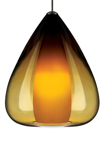 Picture of 35w Soleil Satin Nickel FJ-Soleil Pendant amber, sn