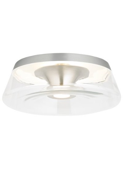 Foto para 15w Ambist Satin Nickel Ambist Flush Mount Ceiing CL, sn, -LEDWD