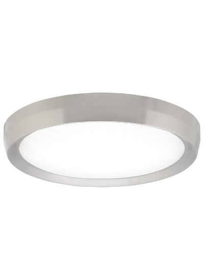 Foto para 22w 2008lm Bespin 30k Satin Nickel 90cri Bespin Flush Mount Ceiling LGsn-LED930