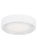 Picture of 60w Escher 27k Acrylic Diffuser White 90cri Escher Flush Mount Ceiling wh-LED927