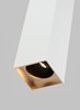 Foto para 19w Exo 35k Metal Shade Gold Haze 90cri Exo Flush 18IN 60° WH GD -LED935