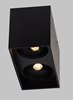 Picture of 14w Exo 27k Metal Shade Gold Haze 90cri Exo Dual Flush 6IN 20° WH GD -LED927