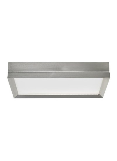 Picture of 20w Finch 30k Satin Nickel 80cri Finch Flush Mount Ceiling S, sn, -LED830