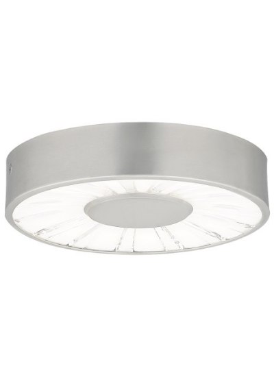 Picture of 15w Kalido 30k Satin Nickel 80cri Kalido Flush Mount Ceiling S, CRYT, sn, -LED830-27