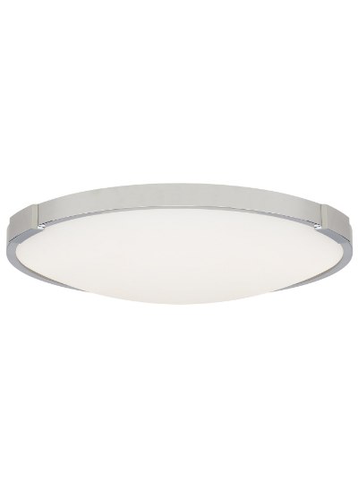 Picture of 22w Lance 27k Frosted Glass Diffuser Chrome 90cri Lance 13 Flush Mount 13IN CH -LED927