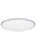 Foto para 45w Lance 27k Frosted Glass Diffuser Chrome 90cri Lance 24 Flush Mount 24IN CH -LED927