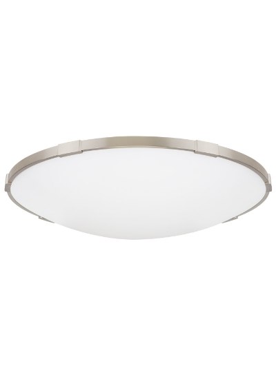 Picture of 45w Lance 27k Frosted Glass Diffuser Satin Nickel 90cri Lance 24 Flush Mount 24IN SN -LED927-277