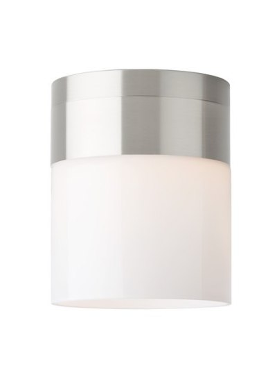 Foto para 15w Manette 30k Satin Nickel 80cri Manette Flush Mount Ceiling LG, WH, -LED