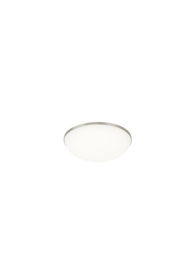 Foto para 35w Megan 27k Satin Nickel 90cri Megan Flush Mount Ceiling 13IN sn-LED927