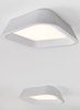 Picture of 34w 1139lm Rhonan 30k Matte White / White 90cri Rhonan Flush Mount Ceiling WH/WH-LED930