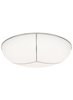 Picture of 35w 1252lm Tegan 27k Acrylic Diffuser Satin Nickel 90cri Tegan Flush Mount Ceiling sn-LED927