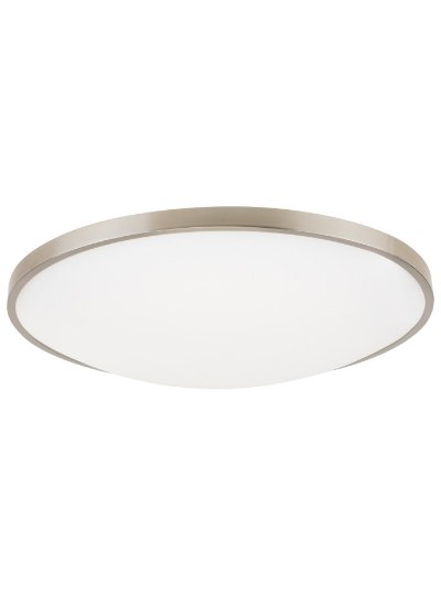 Picture of 33w Vance 27k Frosted Glass Diffuser Satin Nickel 90cri Vance 18 Flush Mount 18IN SN -LED927