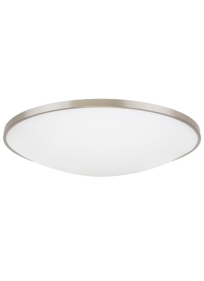 Foto para 45w Vance 27k Frosted Glass Diffuser Satin Nickel 90cri Vance 24 Flush Mount 24IN SN -LED927-277