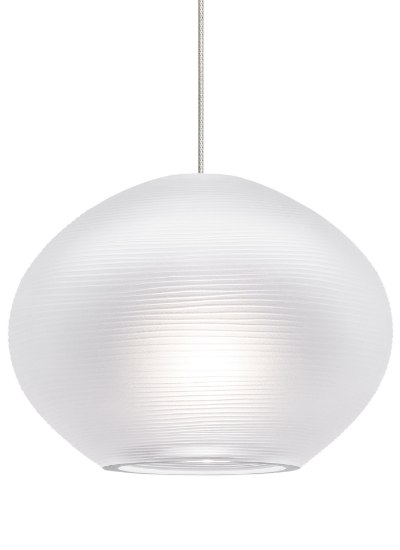 Foto para 35w 500lm Circulet Satin Nickel KL-Circulet Pendant WHsn