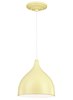 Foto para 100w Dutch 8¾" Med Incandescent Lemon Grass 1-Light MIni Pendant