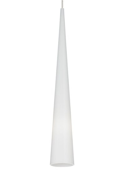 Picture of 8w Pinnacle 30k Satin Nickel 80cri MP-Pinnacle Pend lg wht, sn LED